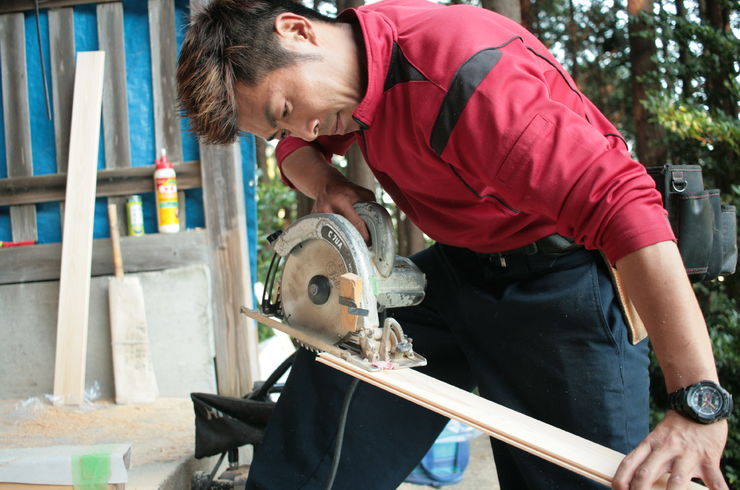 親切なスタッフ